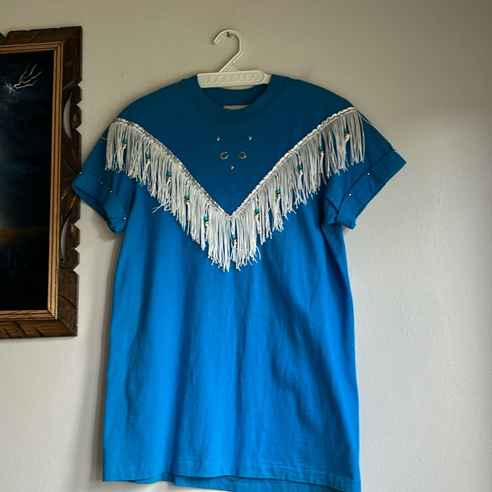 Vintage Hazelwood Southwest Fringe Tee